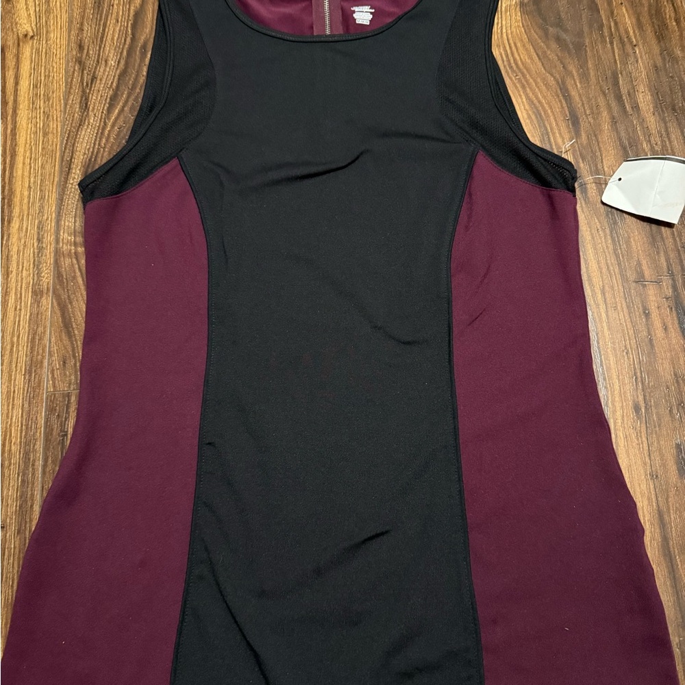 Jockey Black and burgundy Tank Top